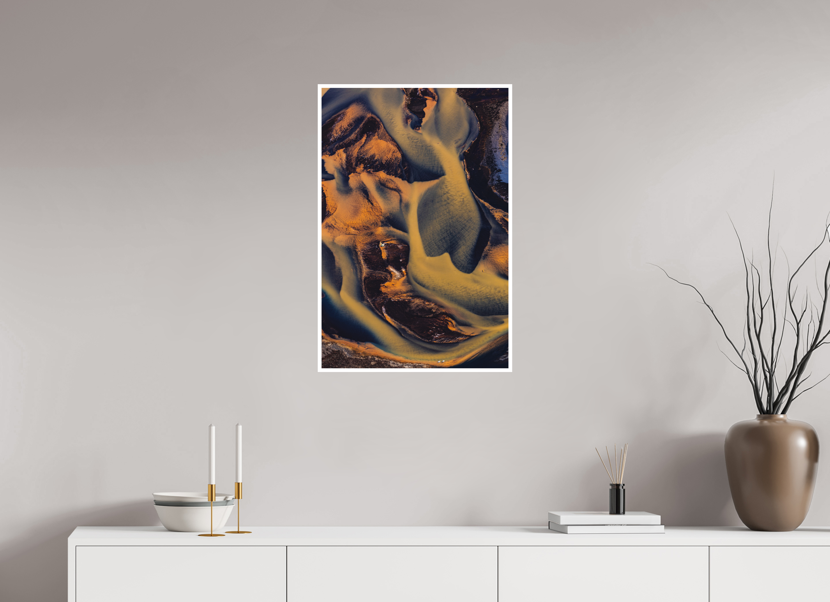 50 x 75 cm, Hahnemühle Photorag matt Iceland II